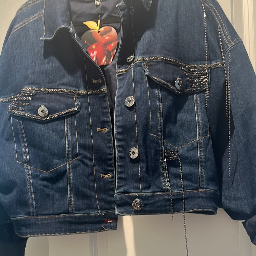 Apple Bottoms Dark Blue Jean Jacket